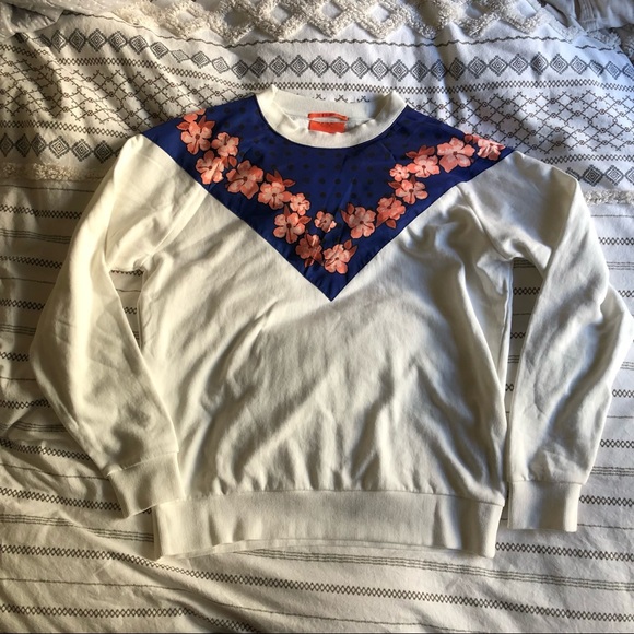 NWOT Scotch & Soda Les Tropiques Sweatshirt - Picture 4 of 8